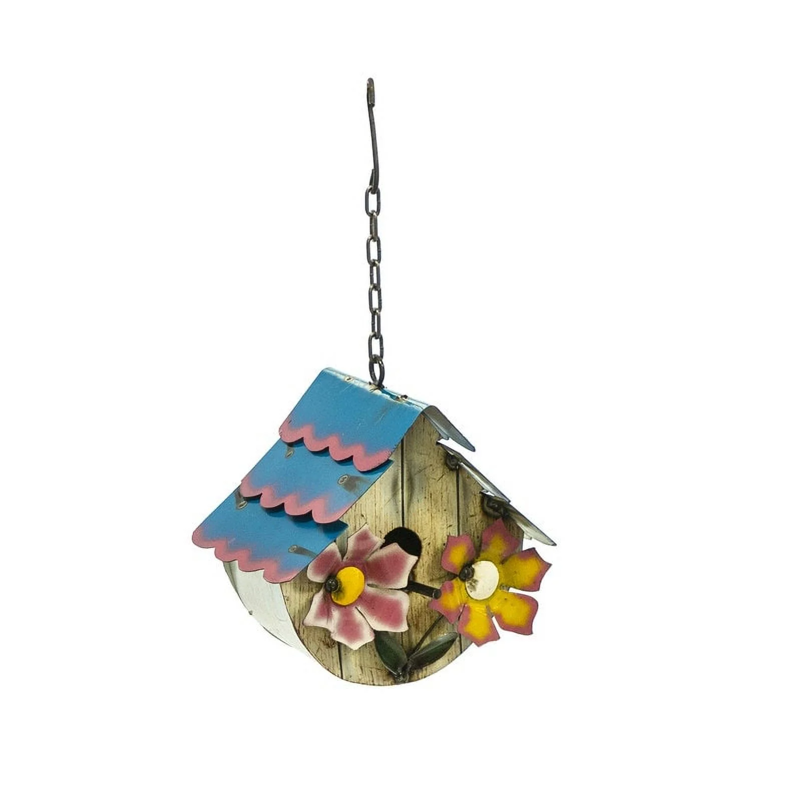 Rustic Arrow 102254 Waterdrop Design Metal Birdhouse