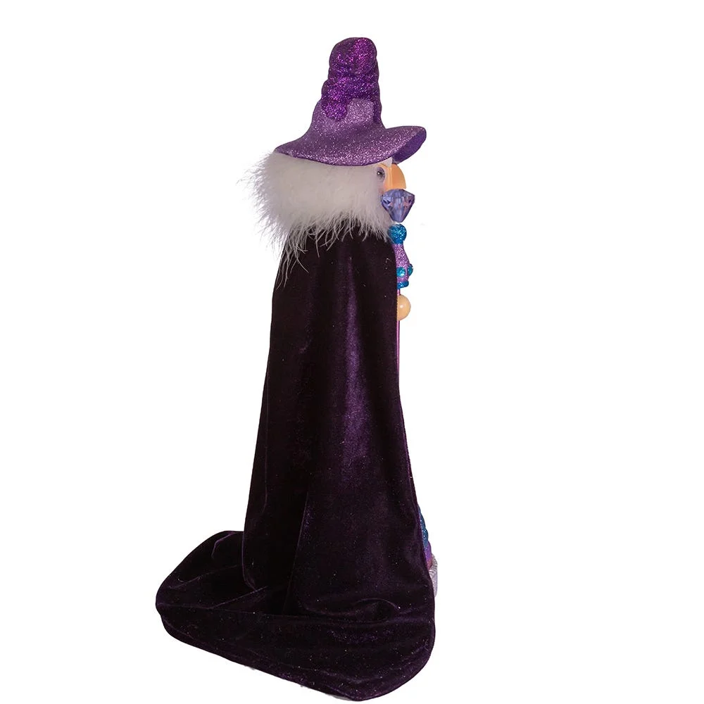 Kurt Adler 18-Inch Hollywood™ Purple Wizard Nutcracker