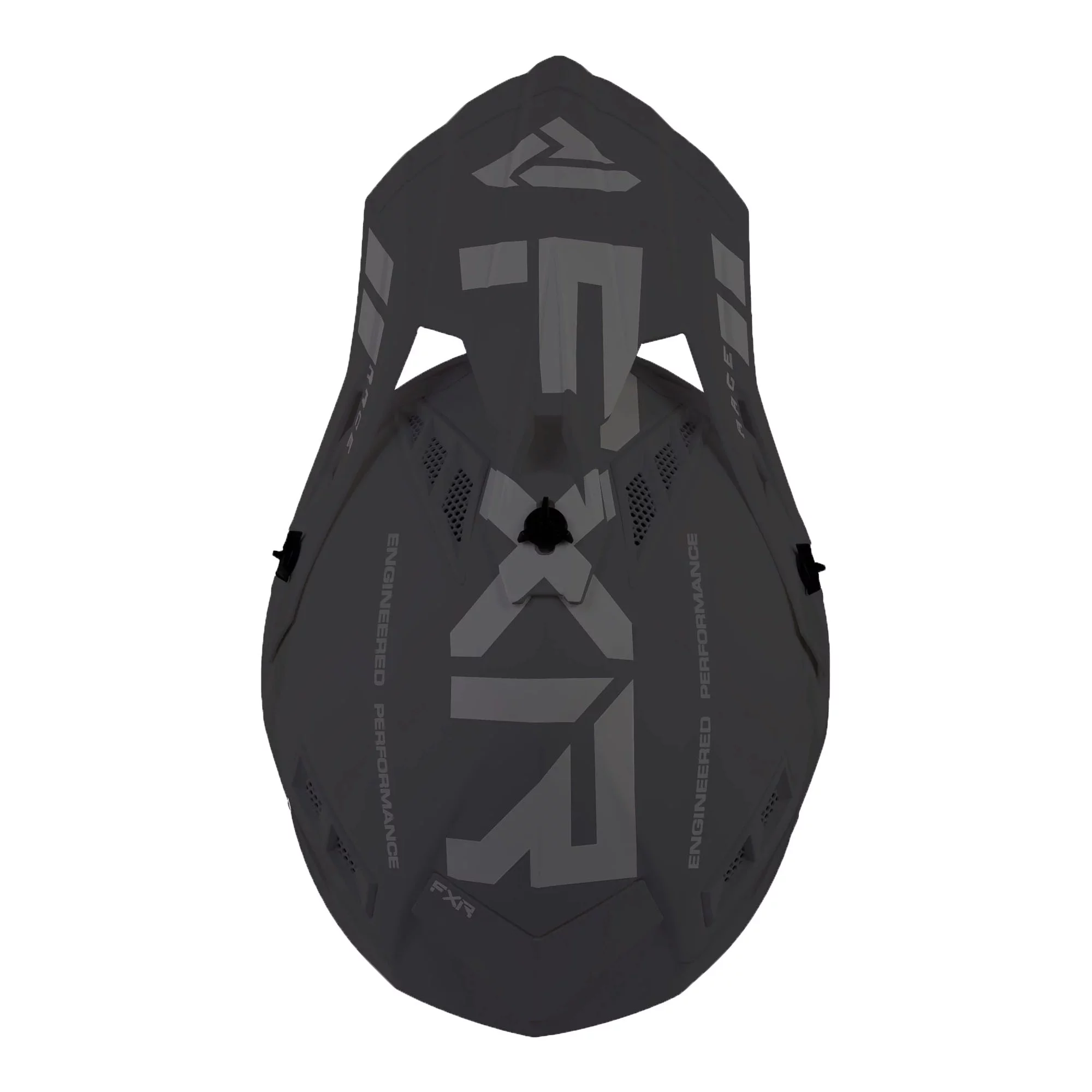 FXR  Helium Prime Helmet Quick Release Buckle 365 Vent Nose Guard Black - Small - FMVSS 220601-1000-07