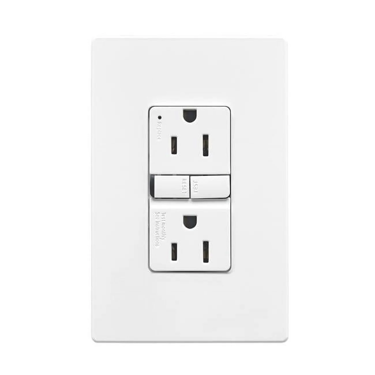 GFCI 15A Self-Test Tamper Resistant UL943 Receptacle, White