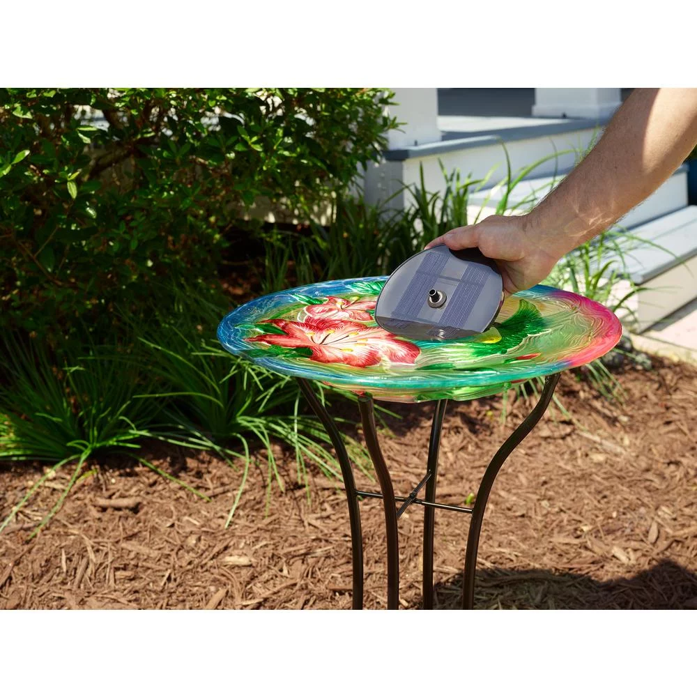 AquaNura LP Solar Birdbath Kit