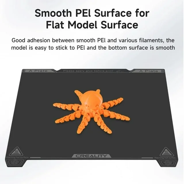 Official Creality K1 3D Printer 600mm/s High Speed 3D Printing with Creality K1 Smooth PEI Build Plate