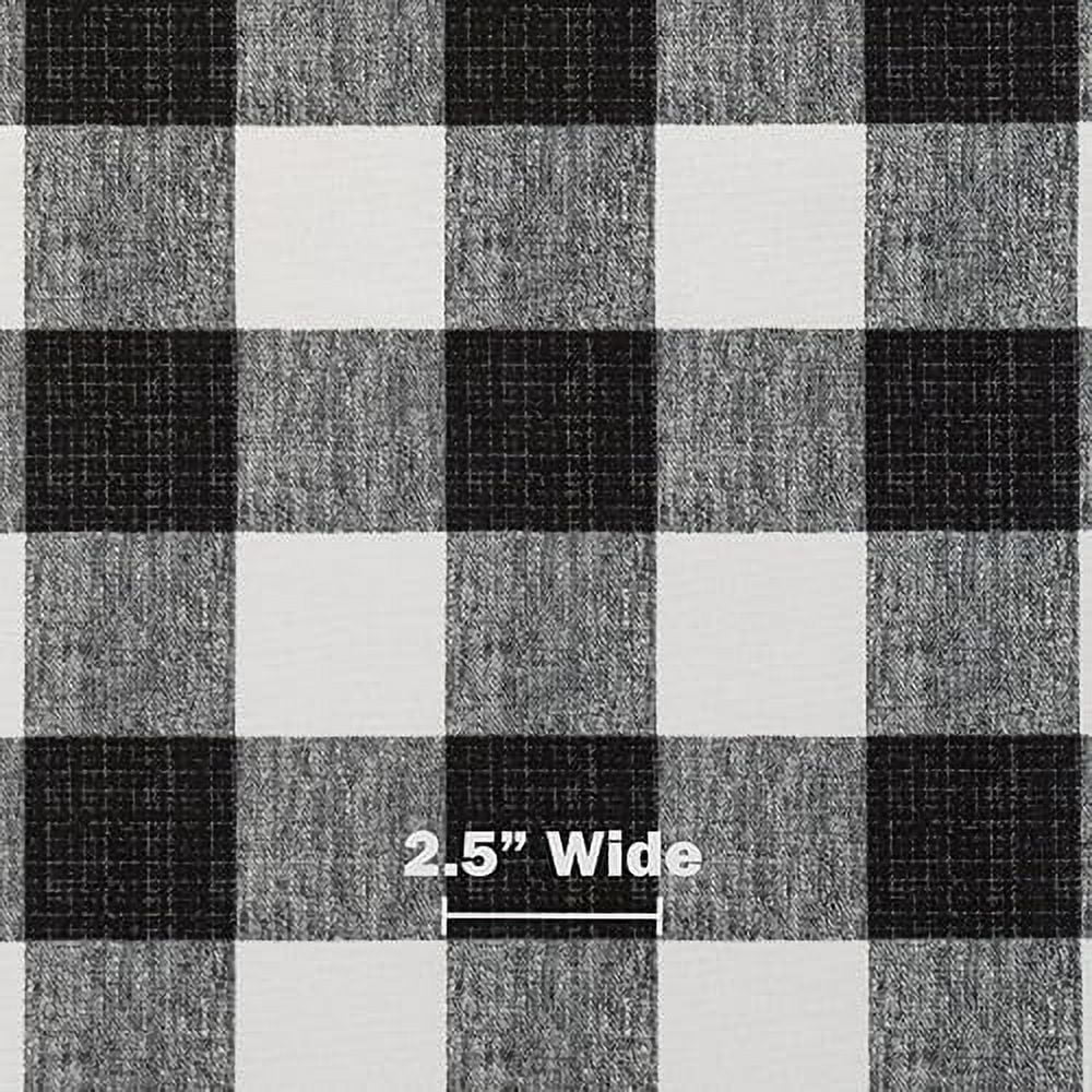 HYHBIBOOM RSH Décor   Indoor Outdoor Tufted U-Shape Wicker Patio Chair Seat Cushions | All Weather  Water and Fade Resistant Polyester Fabric | 22\u201D x 22\u201D | Estie Rattan Brown