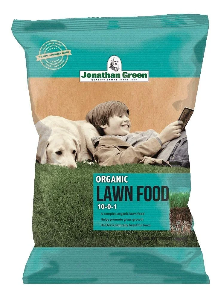 Jonathan Green & Sons 7566565 Organic Lawn Food 10-0-1 5,000 sq. ft.. Pack of 4