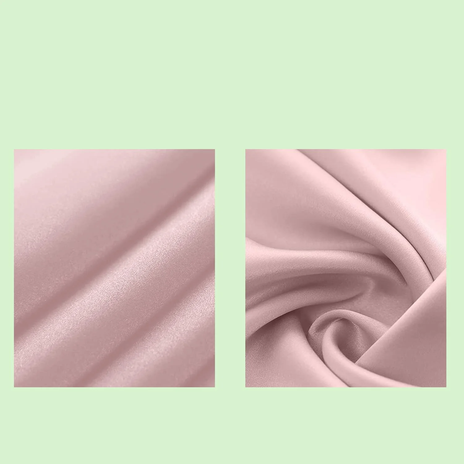 Silk Pillowcase for Hair and Skin, Both Sides 19 Momme Natural Mulberry Silk Pillow Cover with Zipper,Silk Pillowcase King Size,,1 Pc