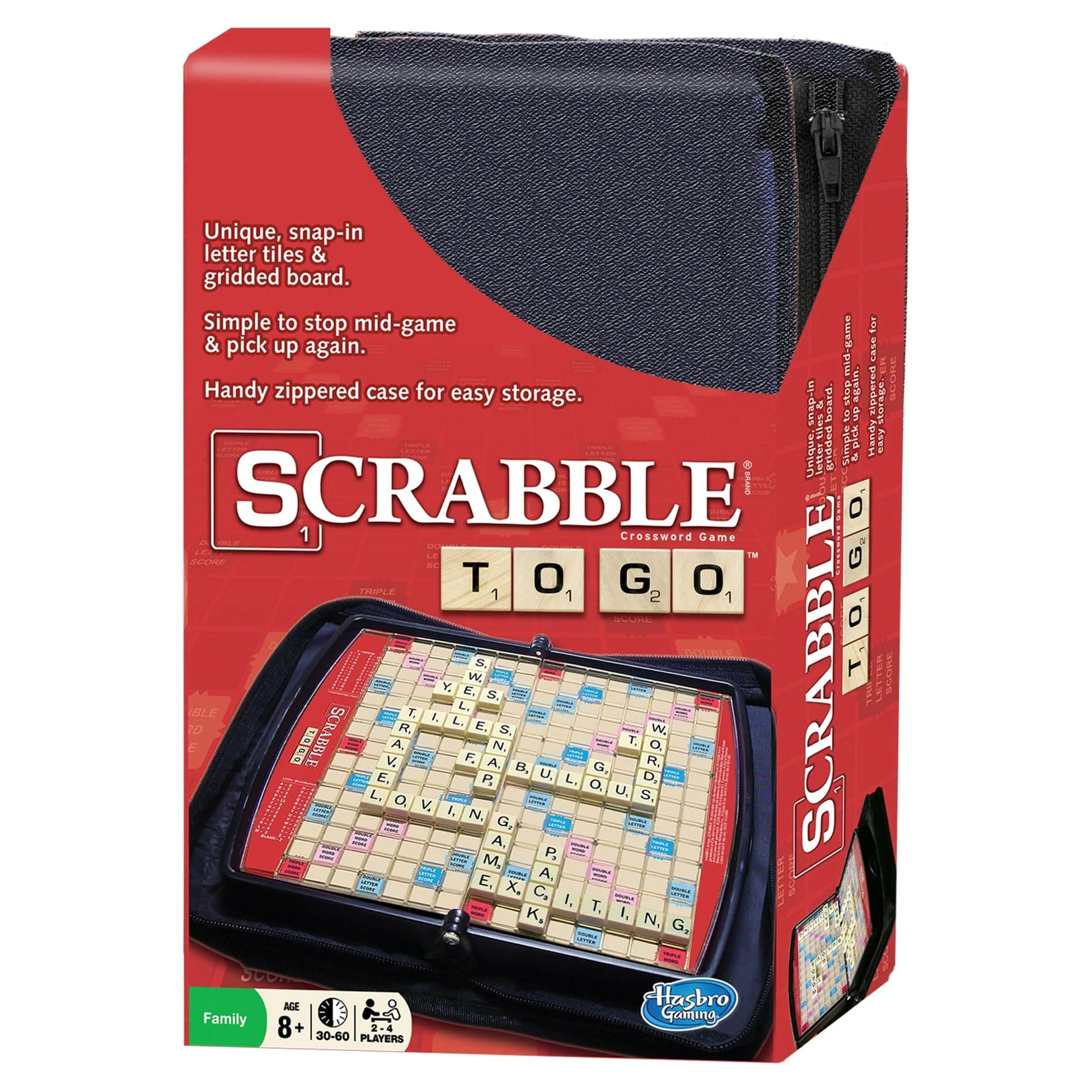 Winning Moves Scrabble to Go Travel Word Game