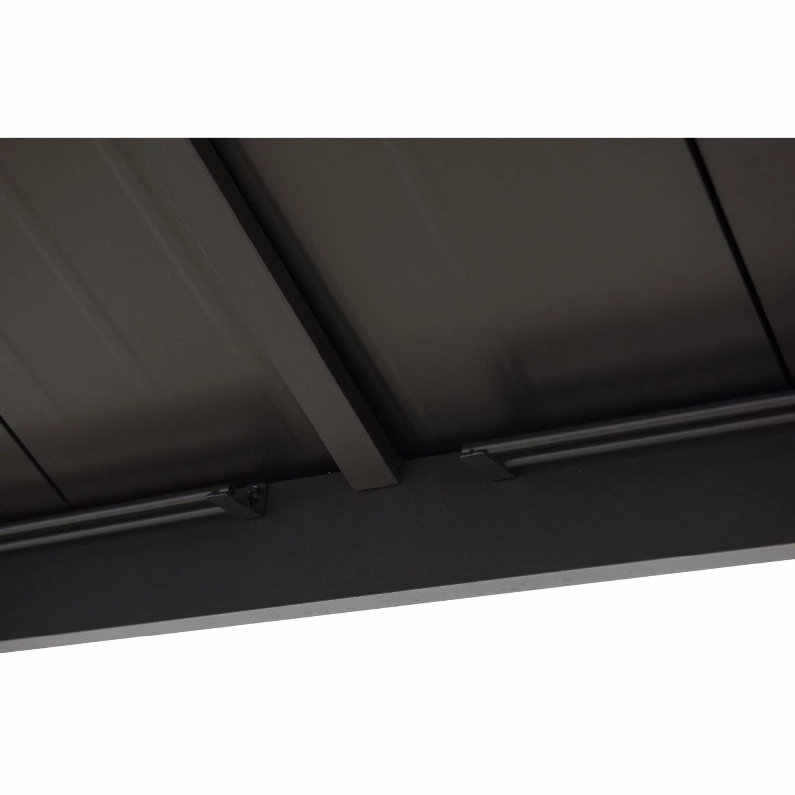 Sunjoy Cross Hip 10.5 x 12.5 ft. 2 Tier Hardtop Steel Gazebo