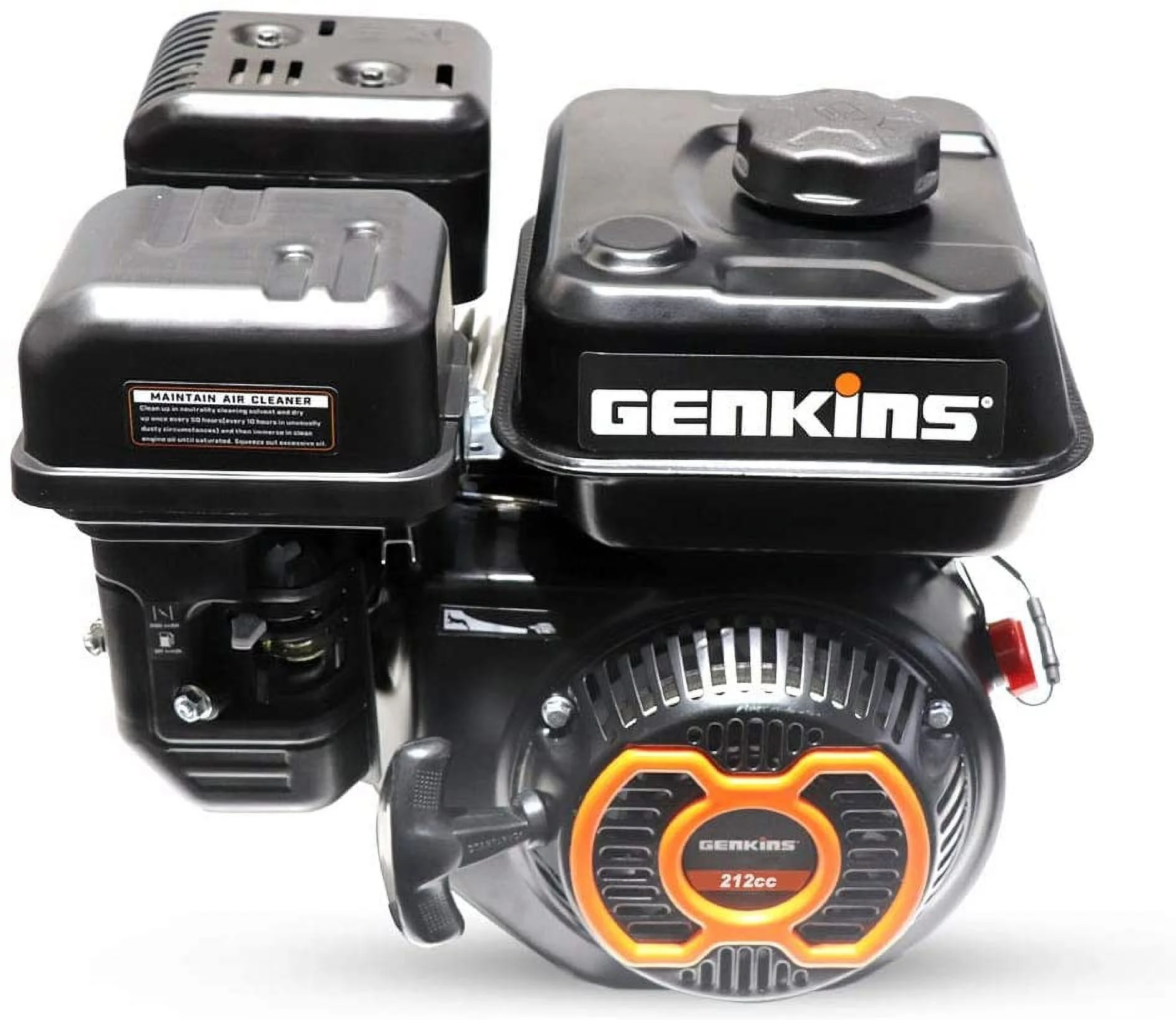 Genkins 7HP 4 Stroke 212cc Replacement Engine 3600rpm Recoil Start | GK210