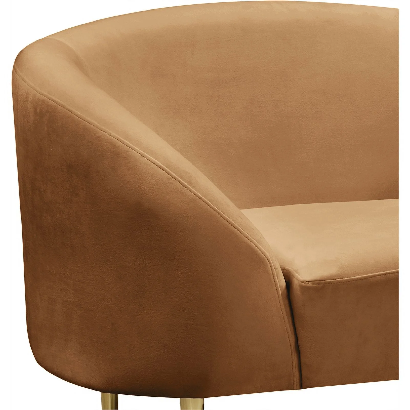 Meridian Furniture Ritz Saddle Velvet Chair