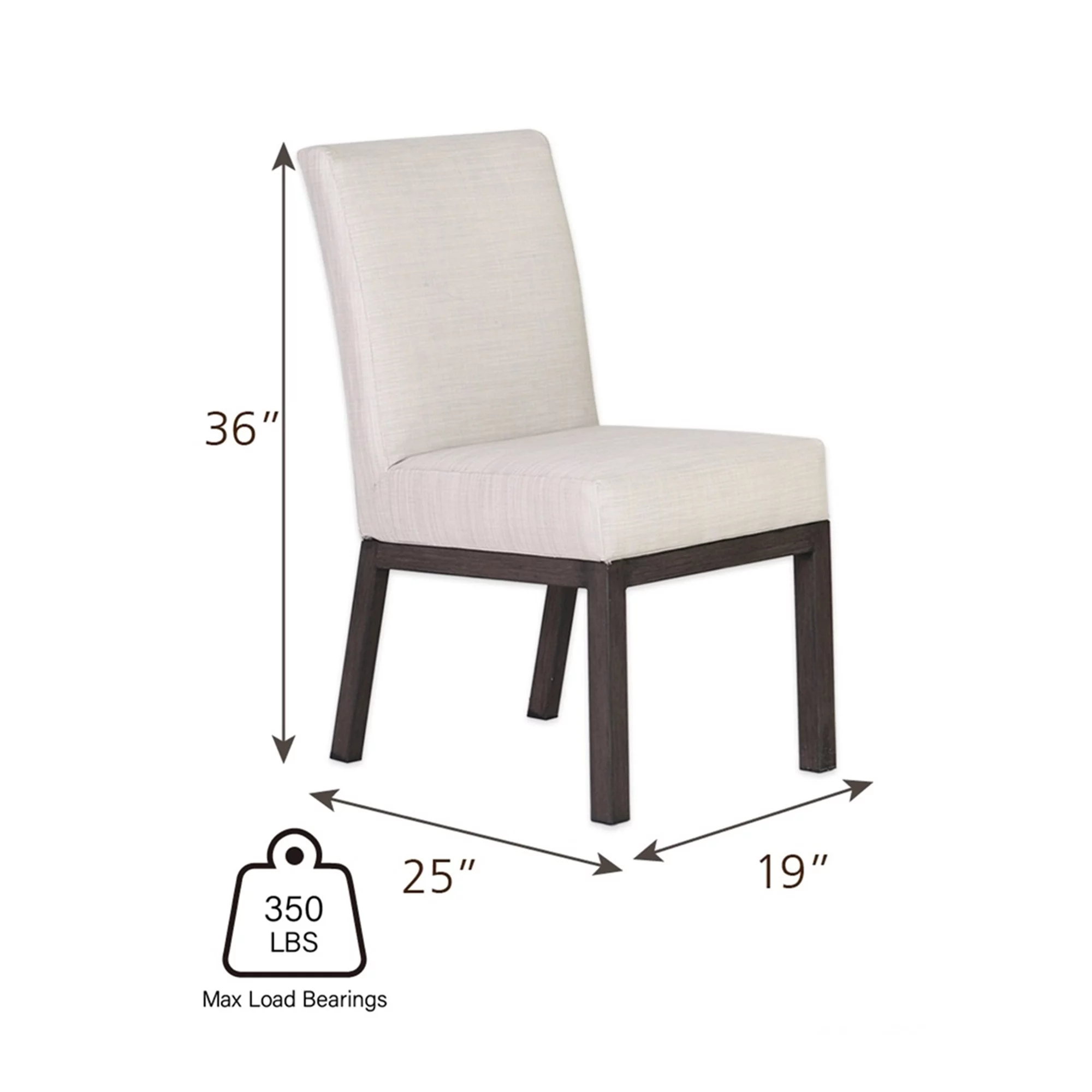 MF Studio 6-Piece Patio Dining Set with 4 PCS Cushion Padded Parsons Chairs, 1 PC Solid Wood Bench&1 PC Large Solid Wood Table, Beige