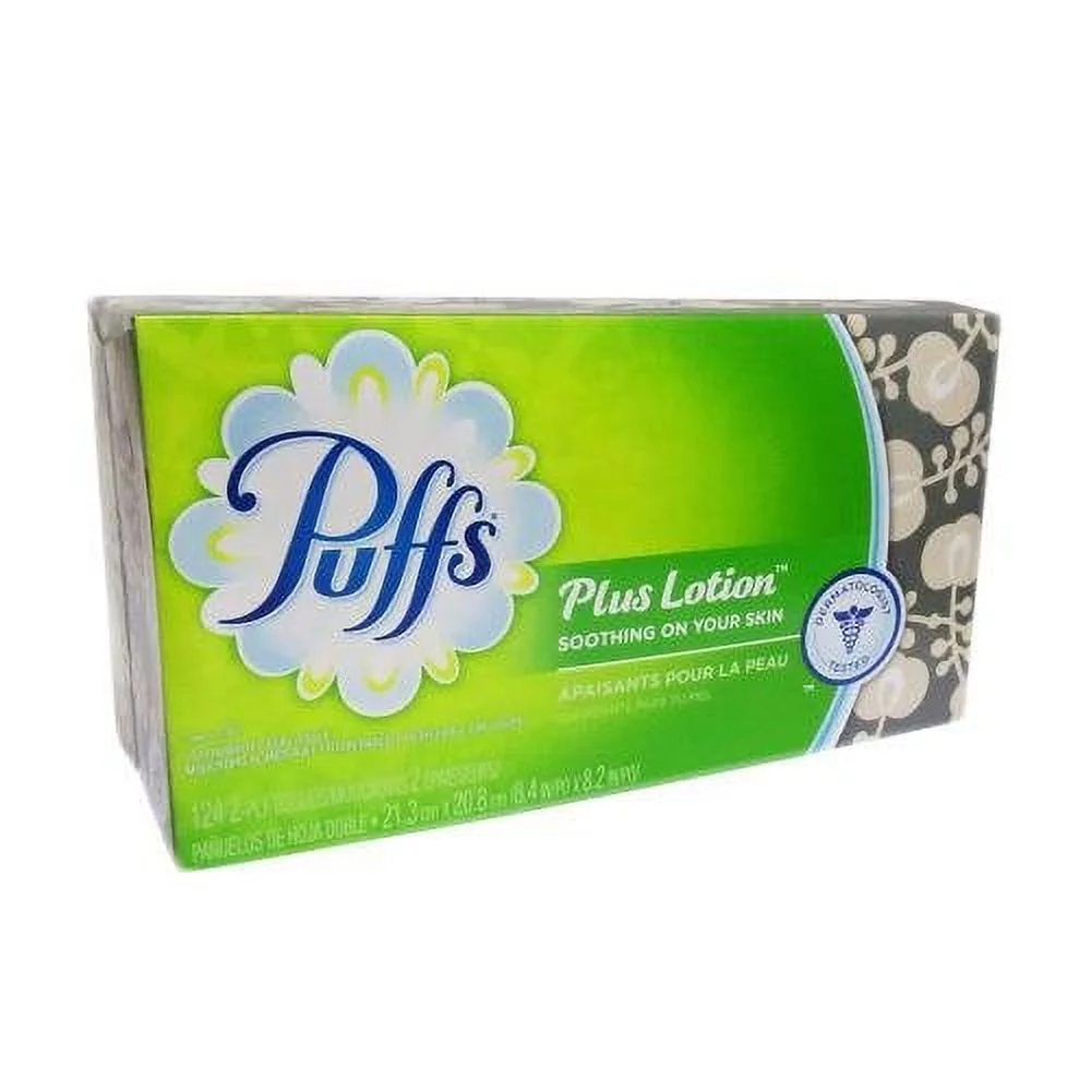 Plus Lotion Facial Tissues (Pack of 8)