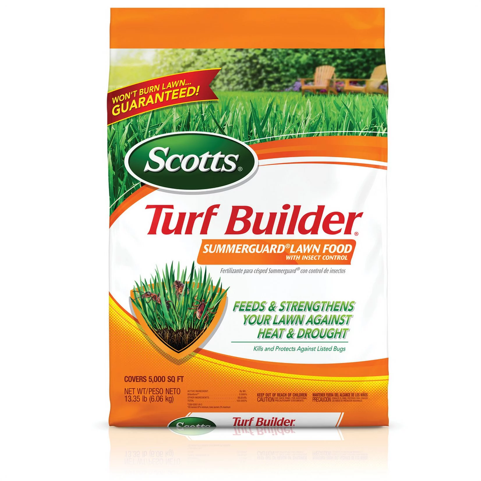 Scotts Turf Builder SummerGuard Lawn Food with Insect Killer (2-Pack)