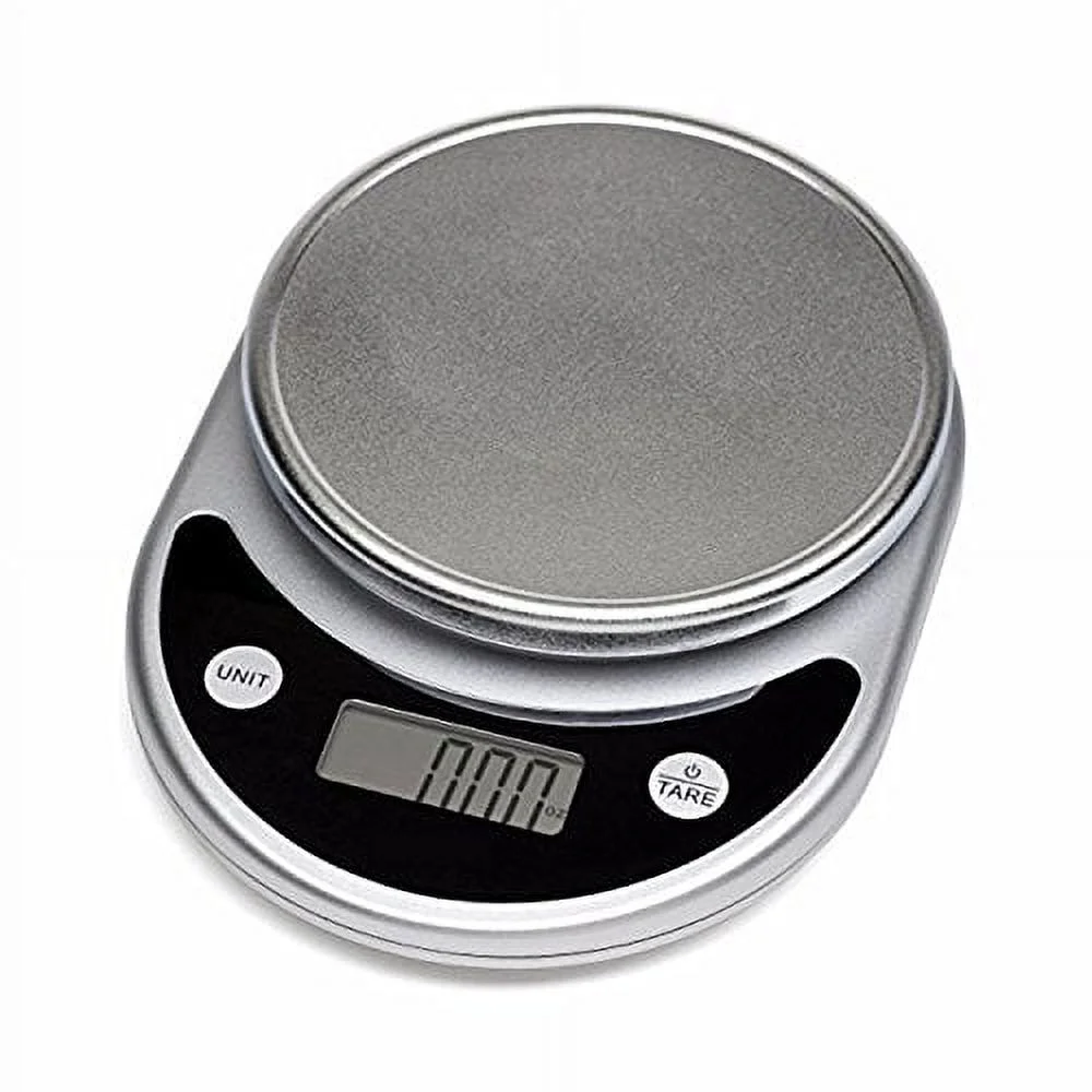 Mosiso - Pro Digital Multifunction Kitchen Food Scale, 1g to 11 lbs Capacity, Elegant Black