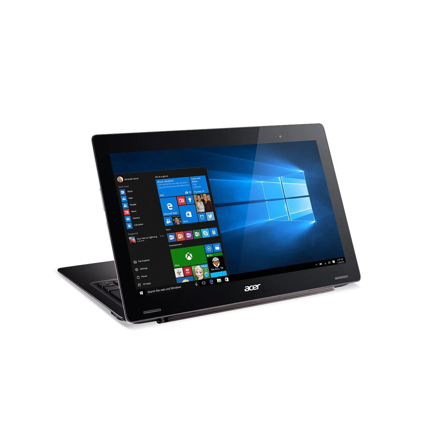 Acer Aspire Switch 12 S 2-in-1 Notebook with Intel M3-6Y30, 4GB 128GB SSD