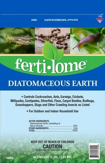 Fertilome 16004 Diatomaceous Earth Crawling Insect Control 4 lbs.