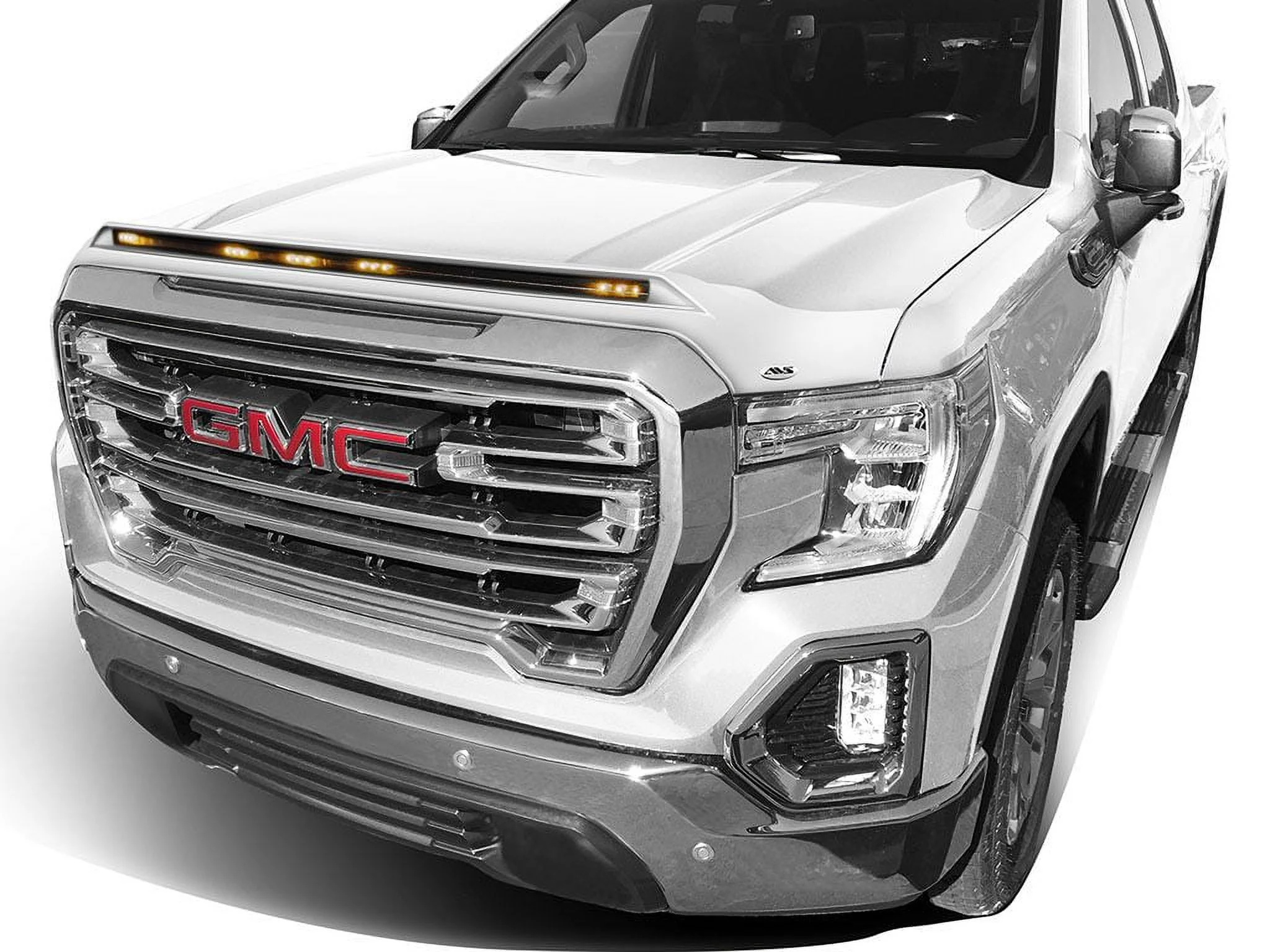 Auto Ventshade (AVS) by RealTruck Aeroskin LIghtshield Hood Protector Compatible with 2017-2020 Ford F-150 (Excl Raptor Model), Color Matched-Oxford White, 1 Pc | 753096-Z1