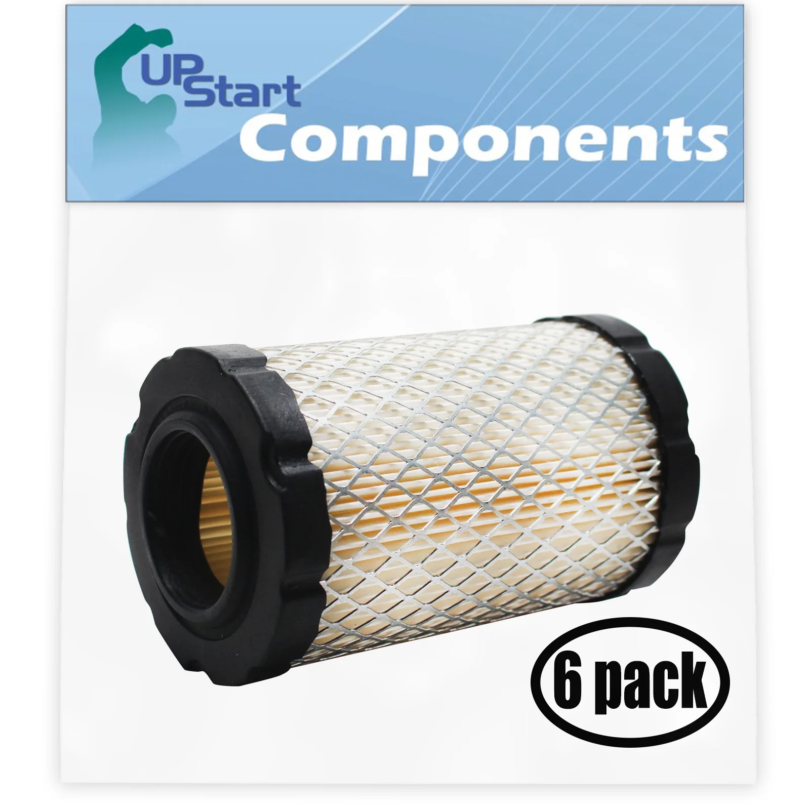 6-Pack Replacement for John Deere MIU13038 Air Filter Cartridge - Compatible with John Deere 594201 Filter
