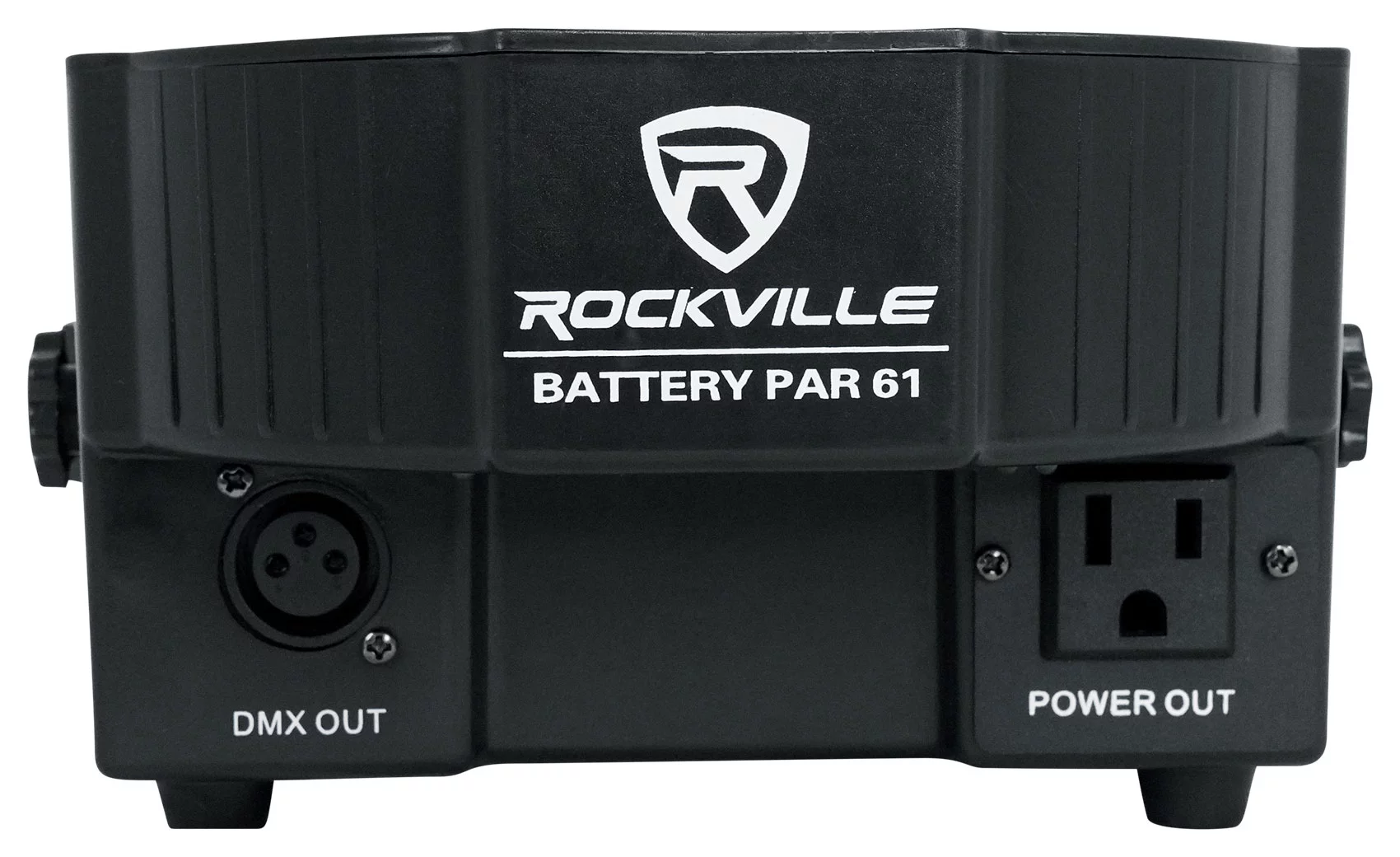 (12) Rockville BATTERY PAR 61 Rechargeable RGBWA+UV DMX DJ Wash Lights+Remotes