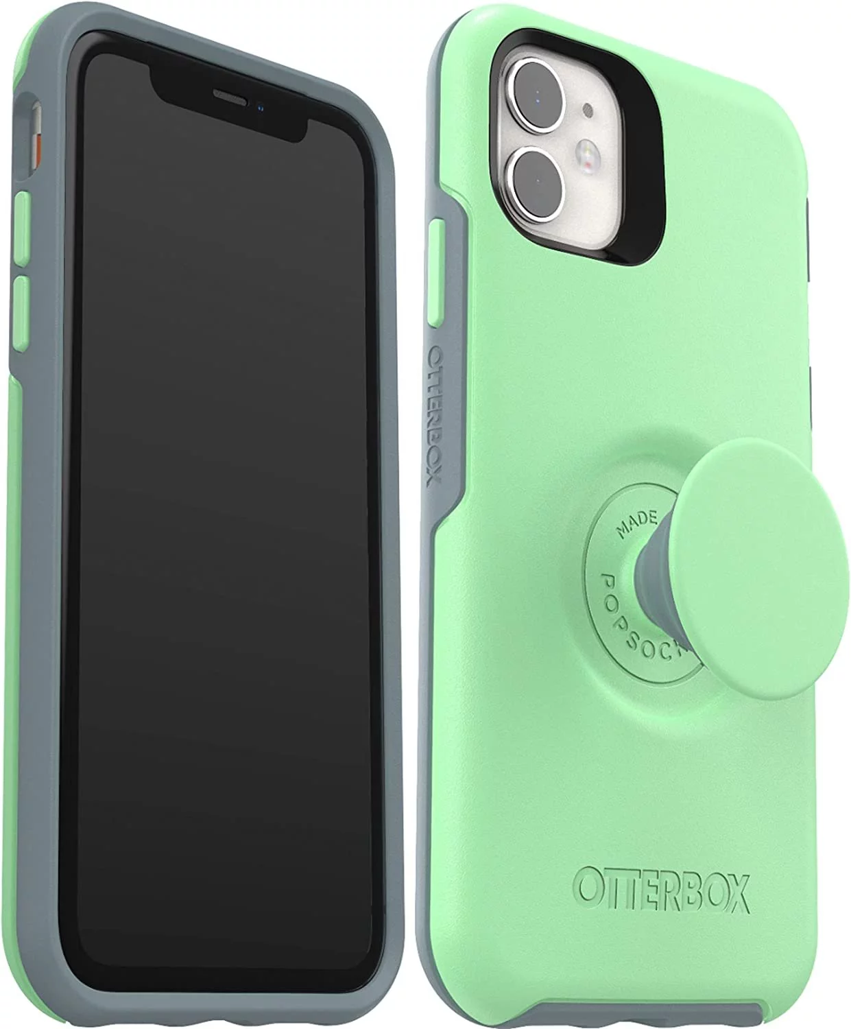 OtterBox + Pop Symmetry Series Slim Case for iPhone 11, iPhone XR ONLY Retail Packaging - Mint to Be