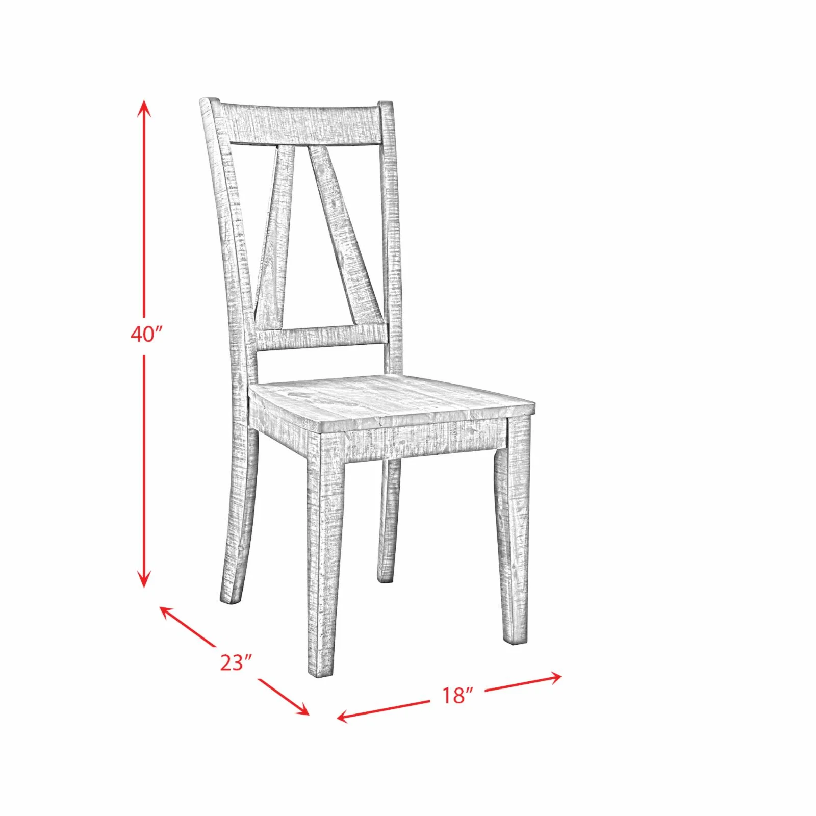 Picket House Furnishings Flynn 5 Piece Dining Set in Walnut