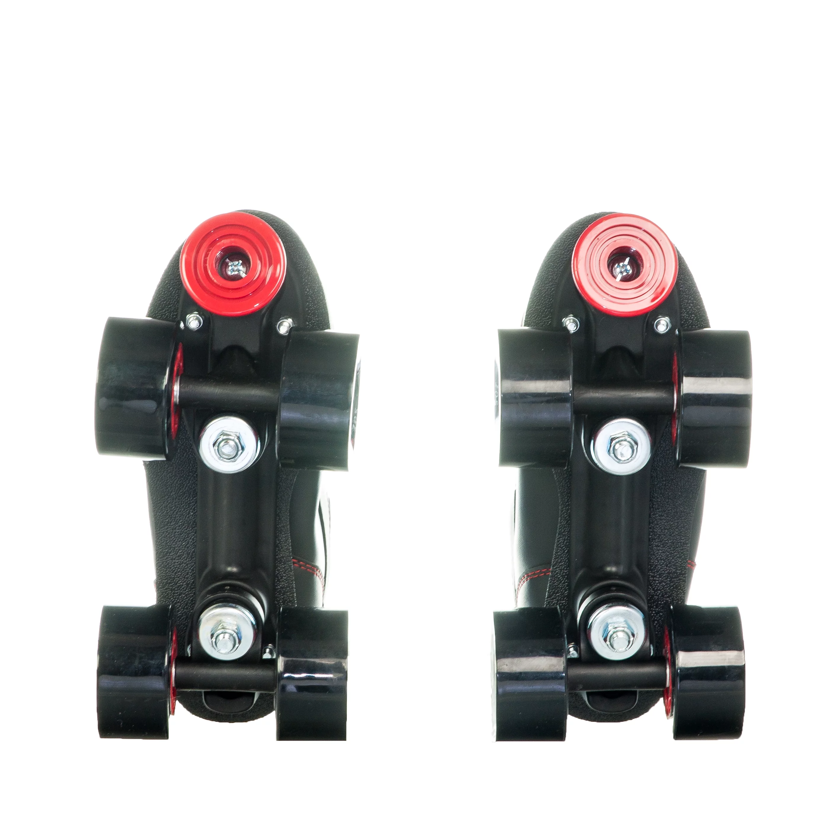 Chicago Boys' Quad Roller Skates Black/Red/Blue Sidewalk Skates, Size 5