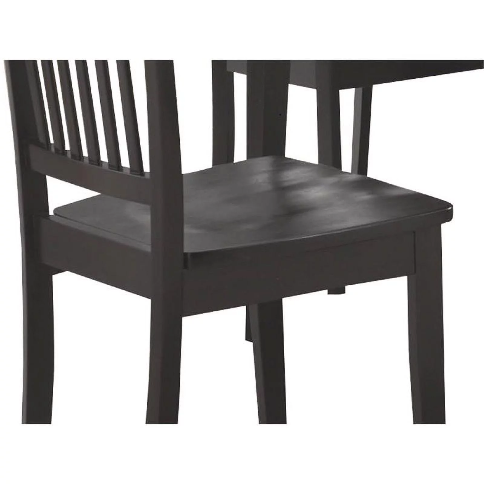 Sophisticated And Sturdy 5 Piece Wooden Dining Set, Brown