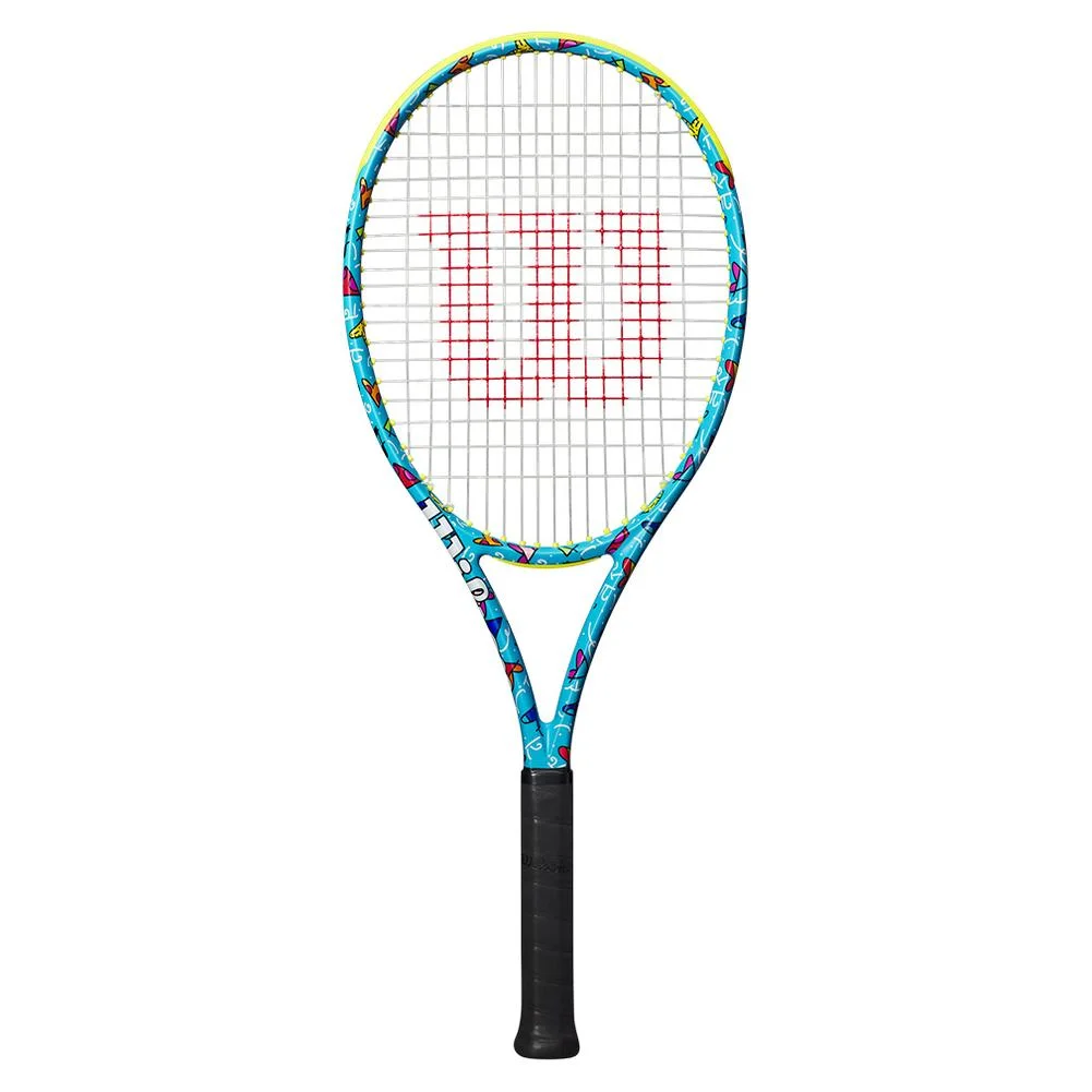 Wilson Ultra 100 v4 Britto Hearts Tennis Racquet (  4_1/4   )