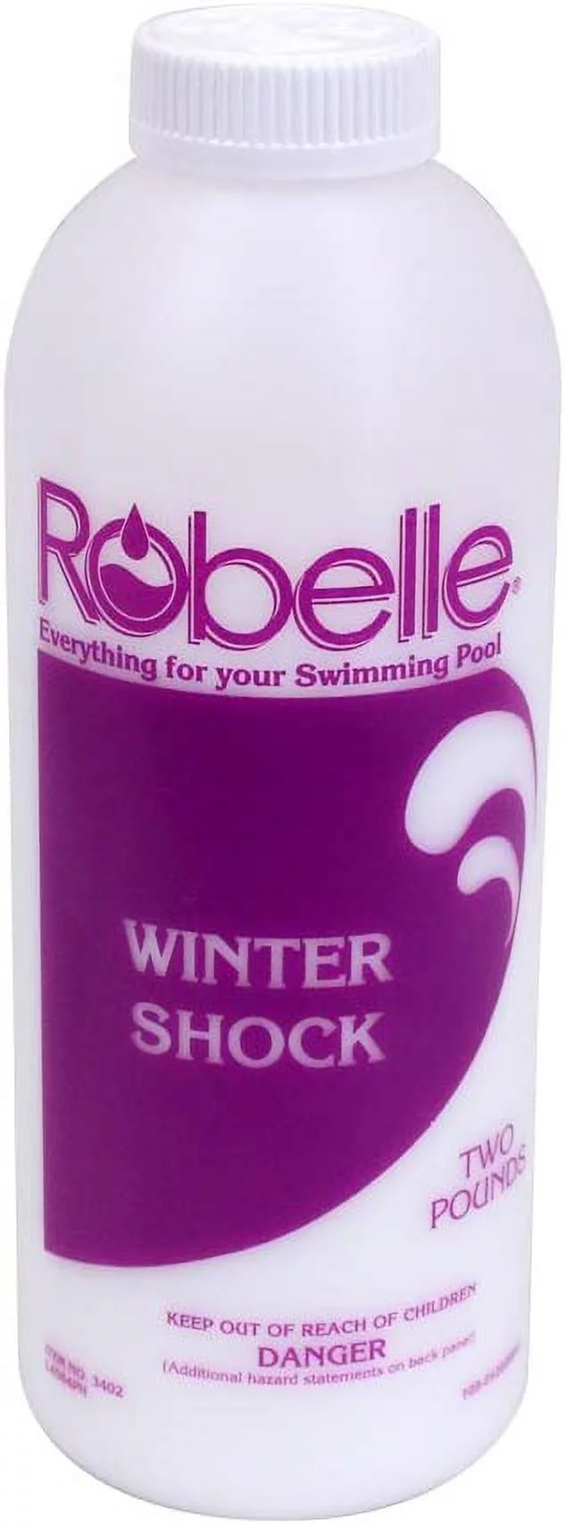 Robelle 3402 Winter Pool Closing Shock for Swimming Pools 2-Pounds, 1-Pack