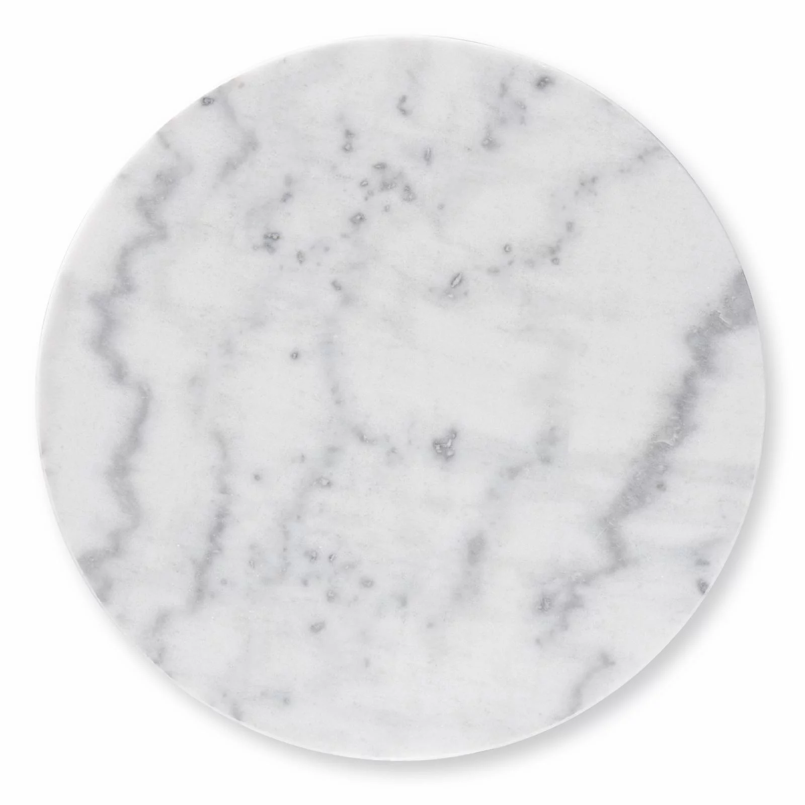 Baxton Studio Jaclyn End Table With Marble Tabletop, 22