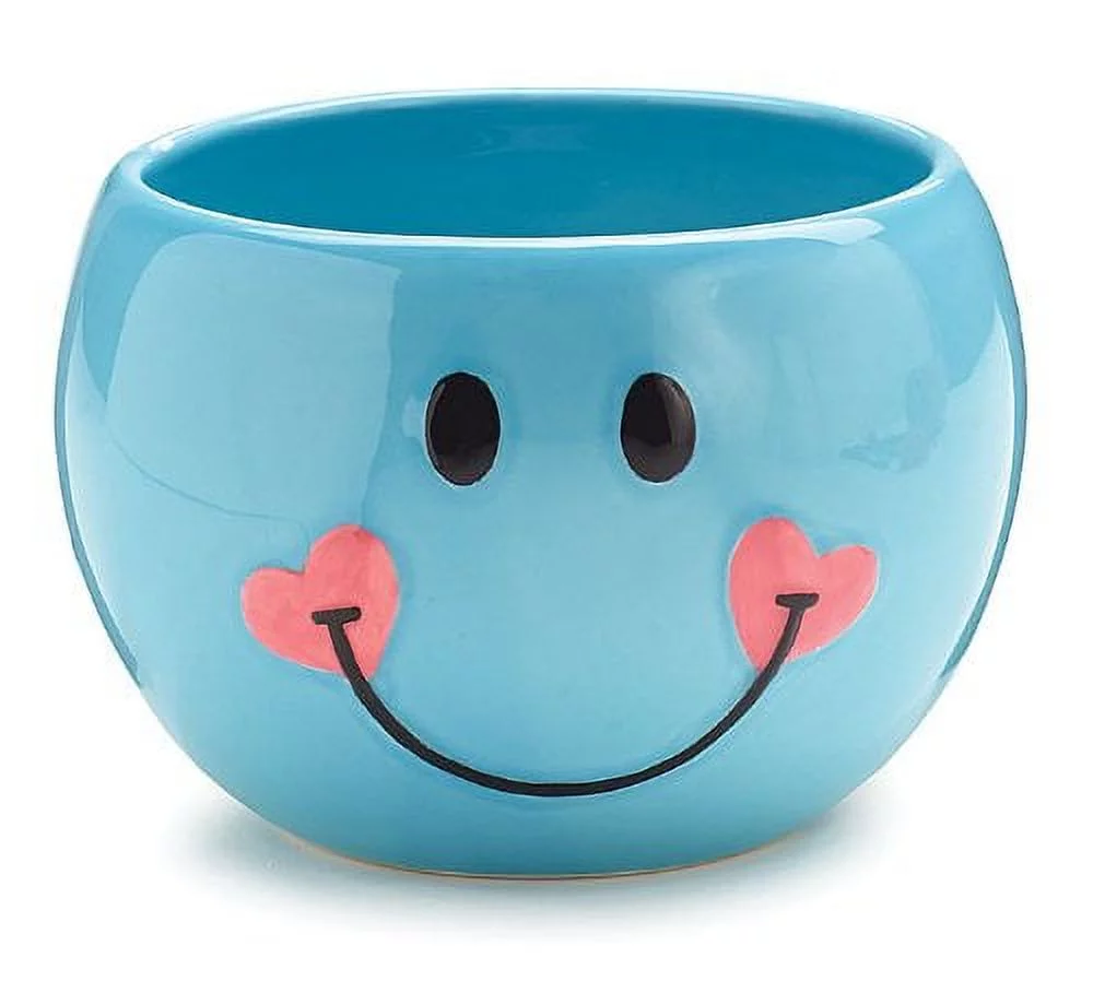 Burton & Burton Smiley Face Planter, Blue (9721985)