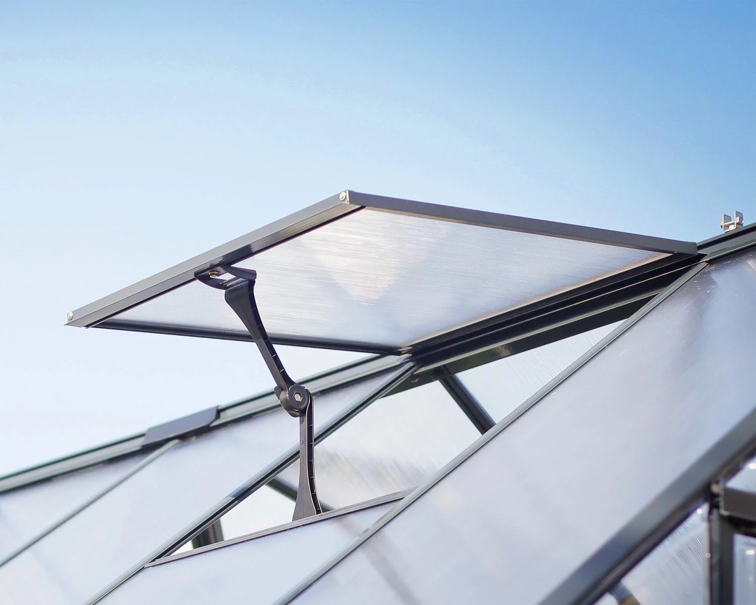 Palram - Canopia Vent Kit for Mythos, Hybrid, Harmony and Americana Greenhouses - Silver