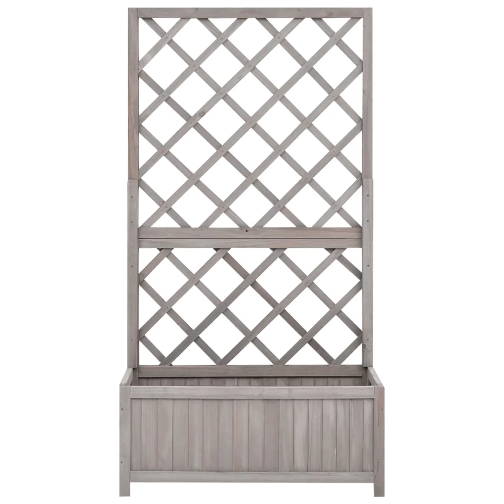 walmeck Garden Trellis Planter Gray 27.6