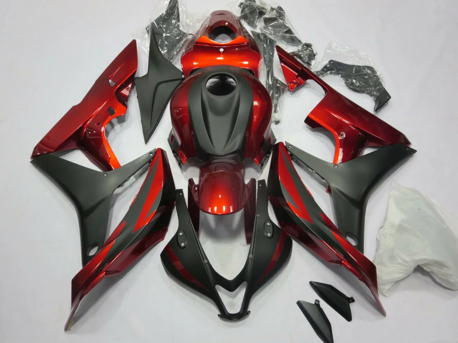 Mad Hornets Fairing Kit Bodywork ABS fit for Honda CBR600RR 2007 2008 Red Black
