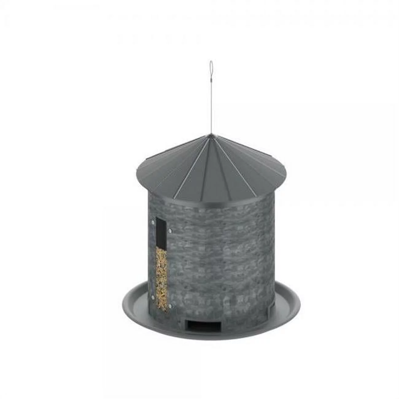 More Birds 7 lb. capacity Metal Bird Feeder