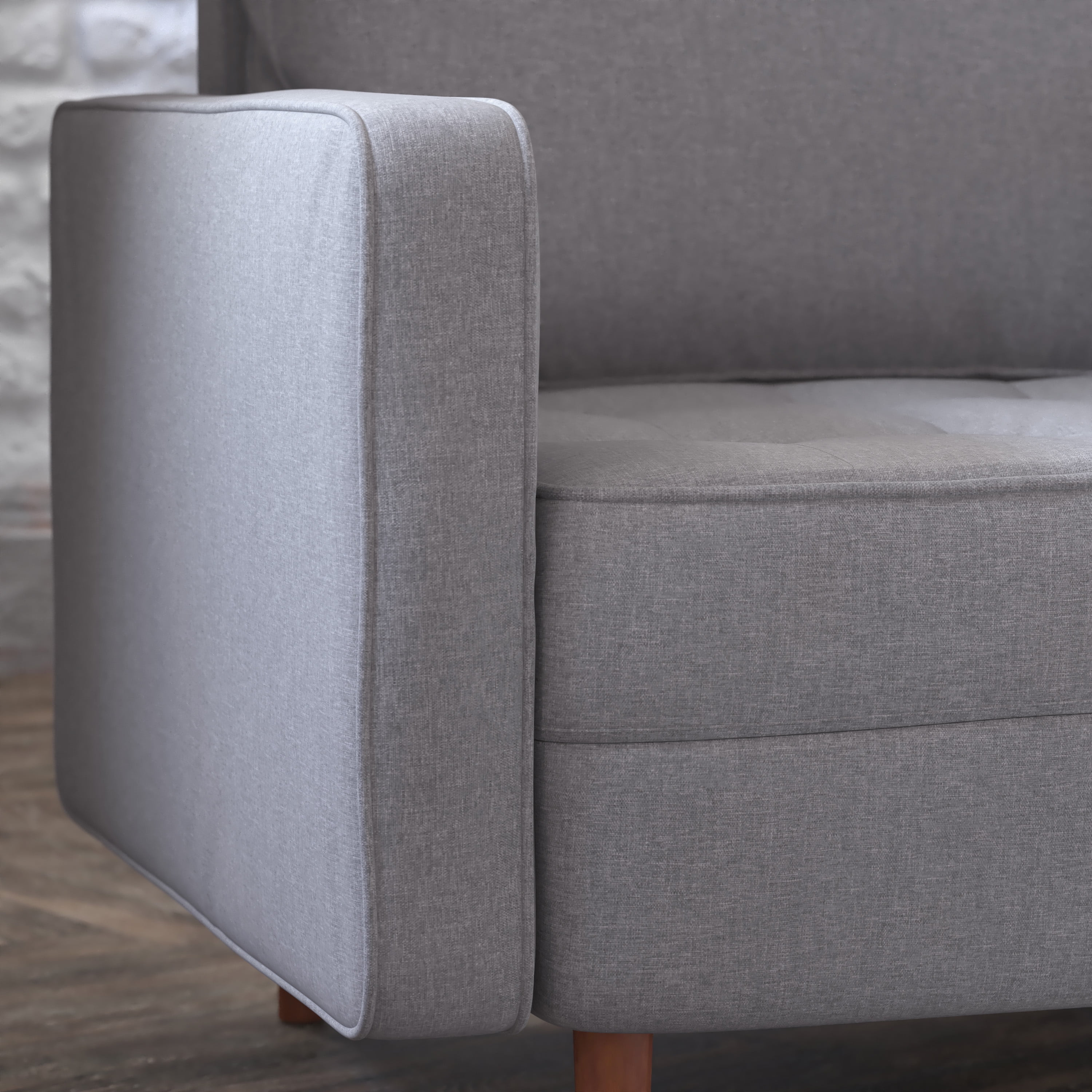 Flash Furniture Hudson Living Room Chair, Slate Gray Fabric