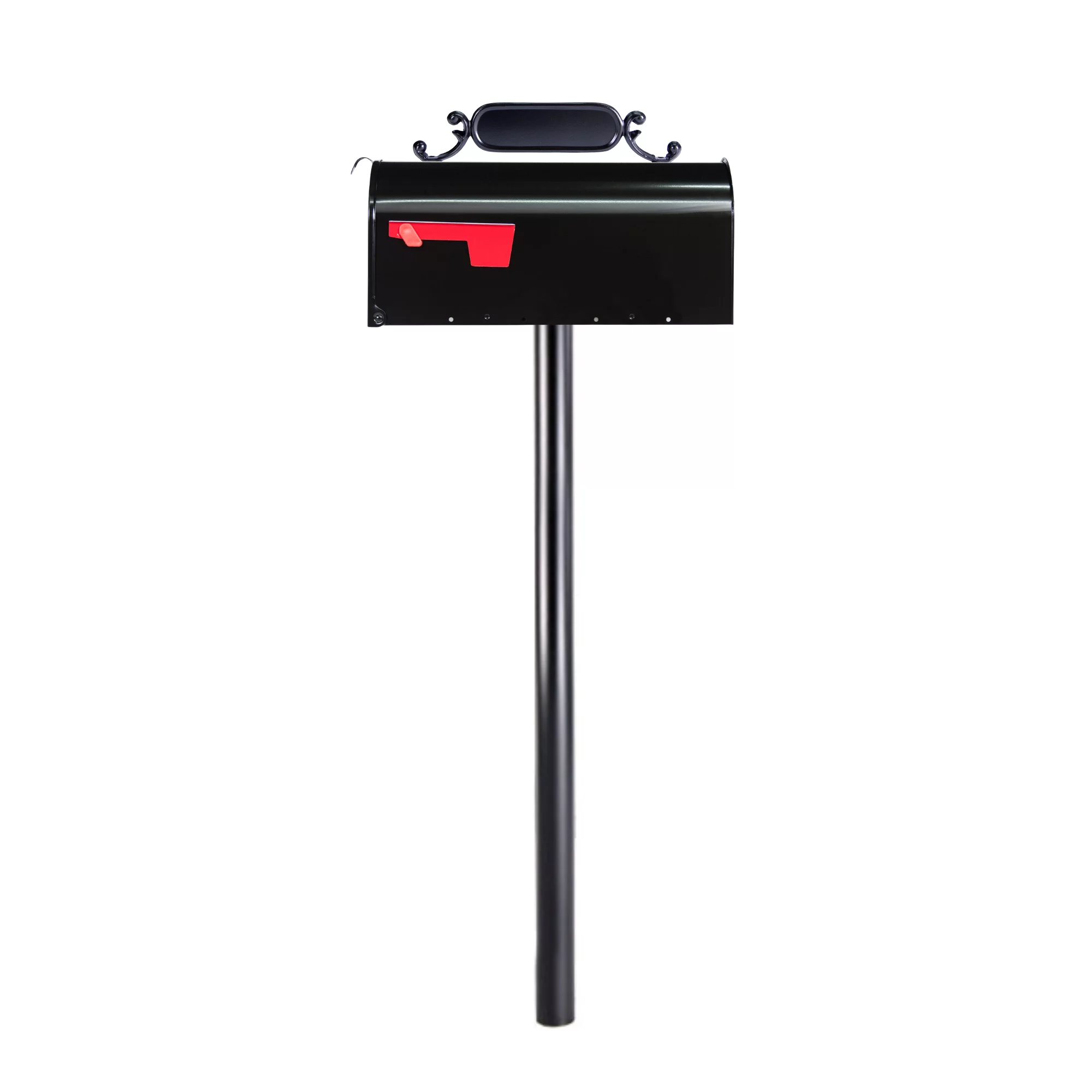 Millbrook Mailbox Post System with Standard Solar Box, No Base