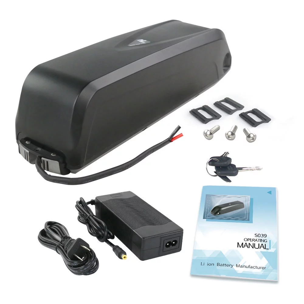 36V /48V Battery Lithium ion Electric Bike Battery with Charger, BMS Protection, Safe Lock for Electric Bicycle/Mountain Bike Motor - 36V14.5AH