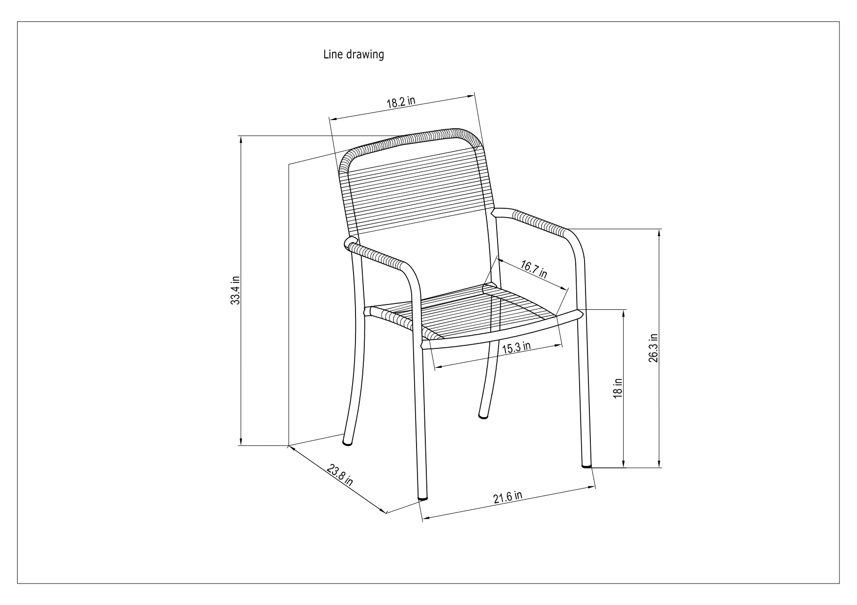 Amazonia Navilly Teak Finish 5 Pieces Round Patio Dining Set