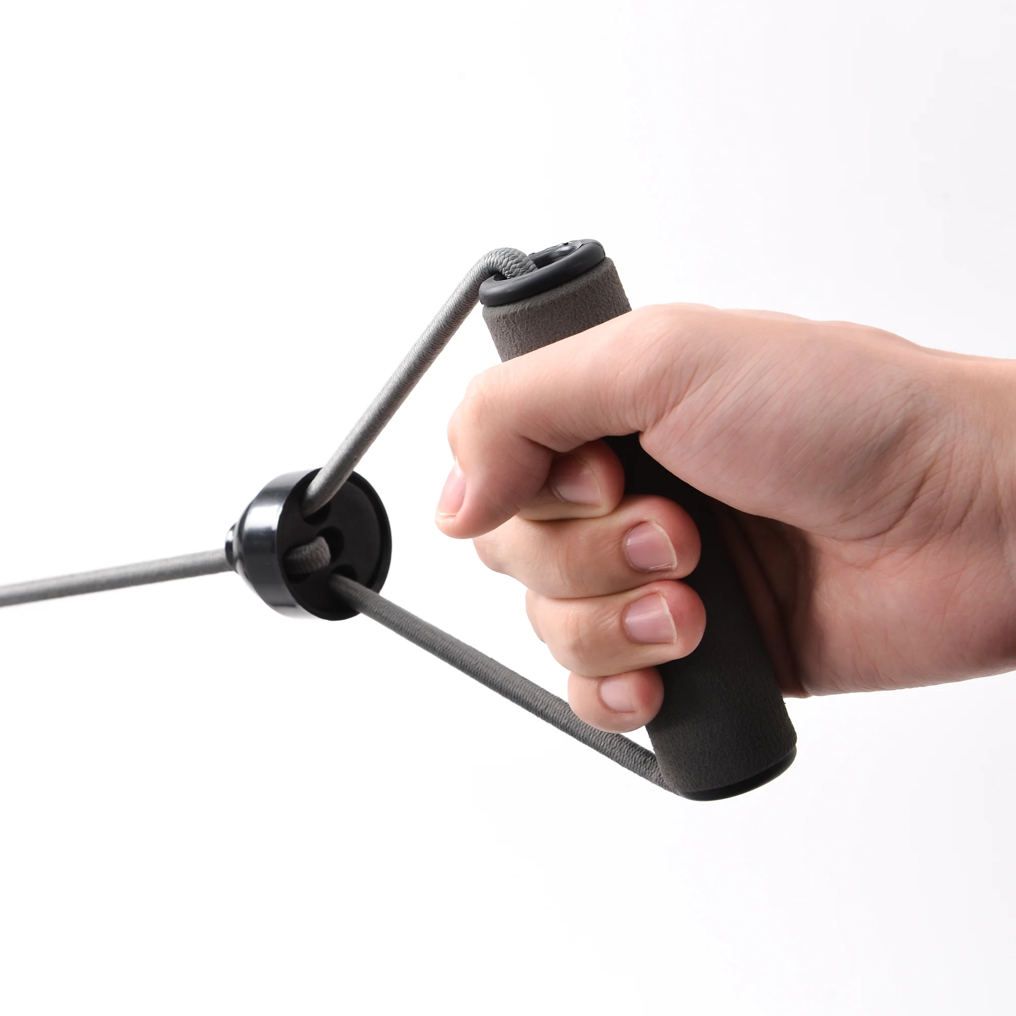 Merax 3 in 1 Exercise Bikes Folding Magnetic Upright Fitness Cycle with Desktop, Arm Resistance Bands and Extra-large Adjustable Seat