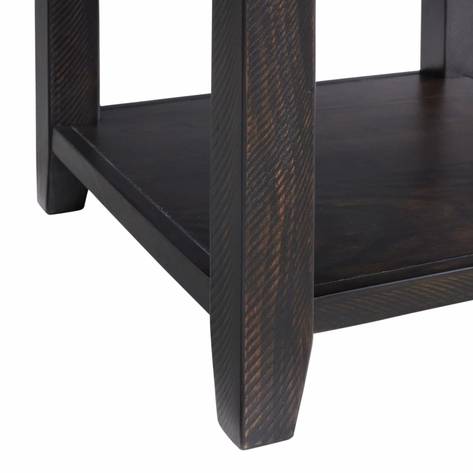 Picket House Furnishings Kahlil Square Coffee Table in Espresso