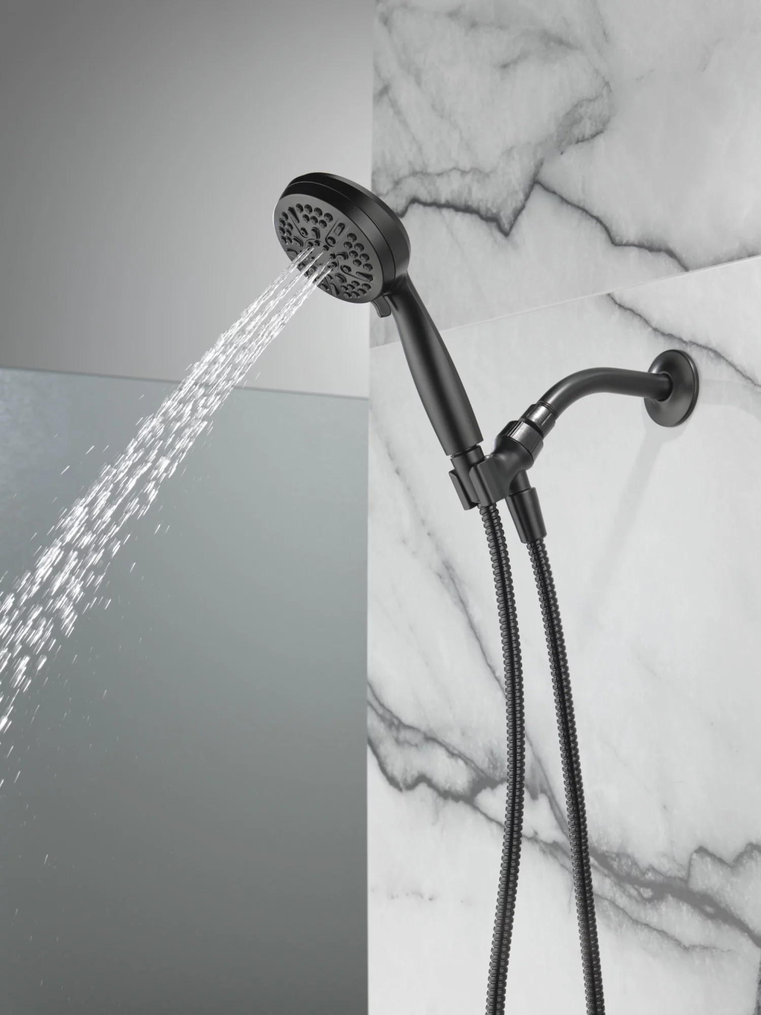 Delta 75511 Universal Showering Components 1.75 GPM Multi Function Hand Shower - Black