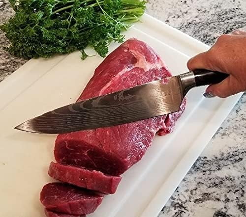 D&G 8 Piece Kitchen Chef Knife Set - High Carbon Stainless Steel