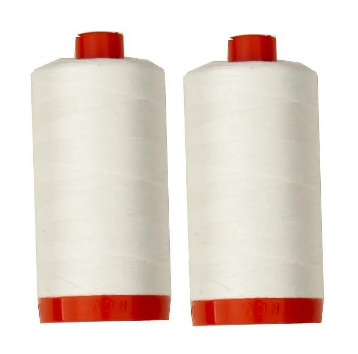 2-PACK - Aurifil 50wt Cotton Thread - 1,422yd - Natural White