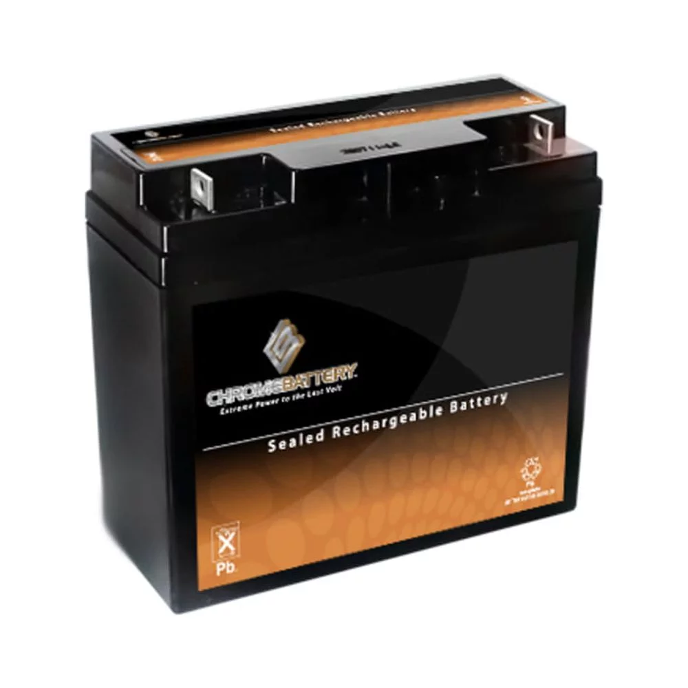 Chrome Battery 12V (12 Volts) 19.3Ah Sealed Lead Acid Battery for AGM