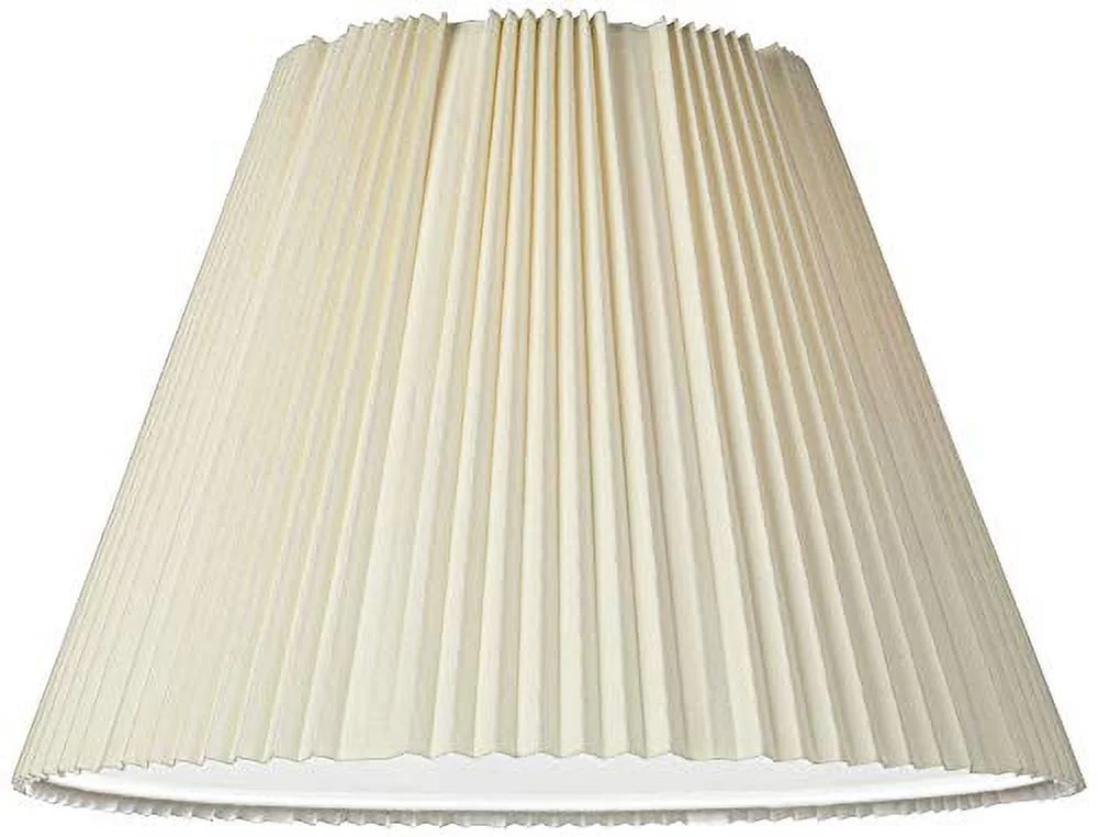 Eggshell Pleated Large Empire Lamp Shade 9