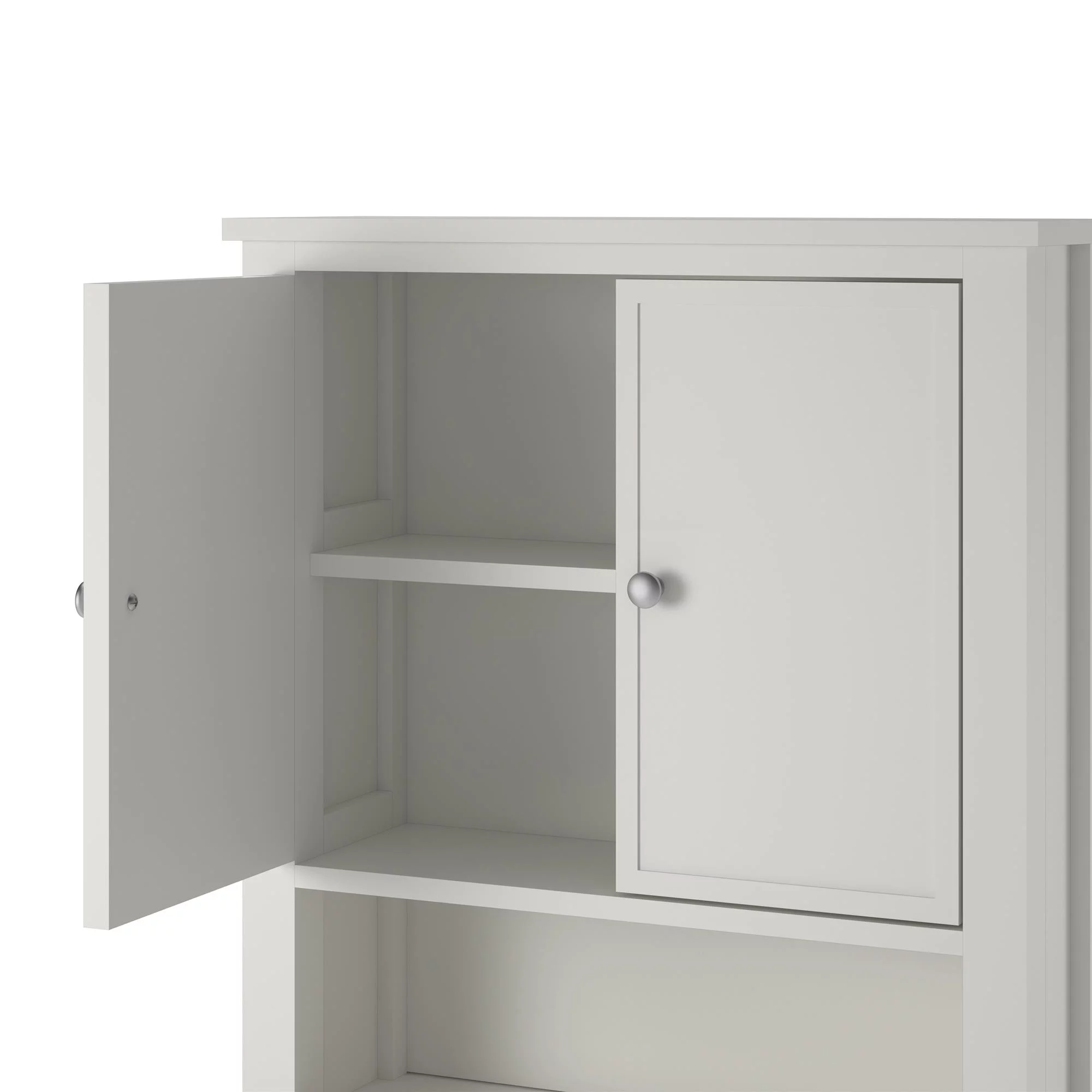 SystemBuild Franklin Wall Cabinet, Soft White