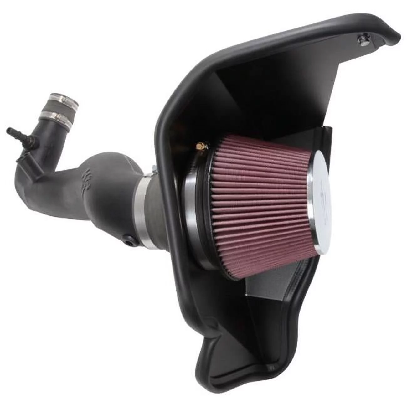 K&N Cold Air Intake Kit: High Performance, Guaranteed to Increase Horsepower: 2018-2020 FORD (Mustang) 63-2606
