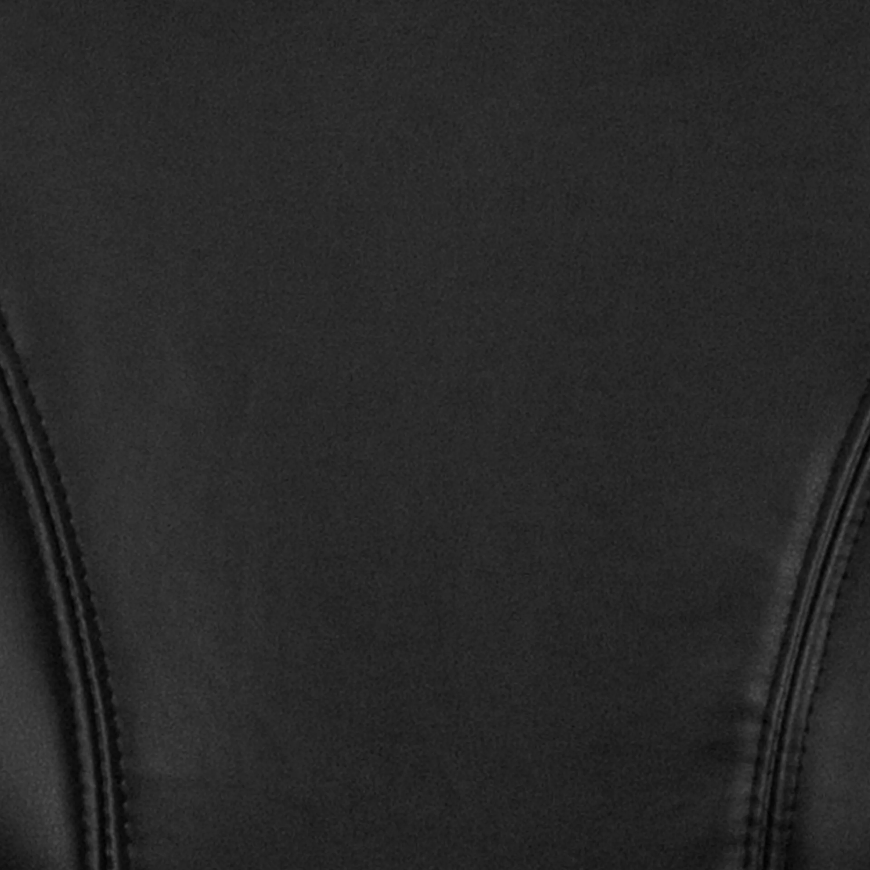 Emma + Oliver Mid-Back Black LeatherSoft Swivel Ergonomic Office Chair - Back Adjustment