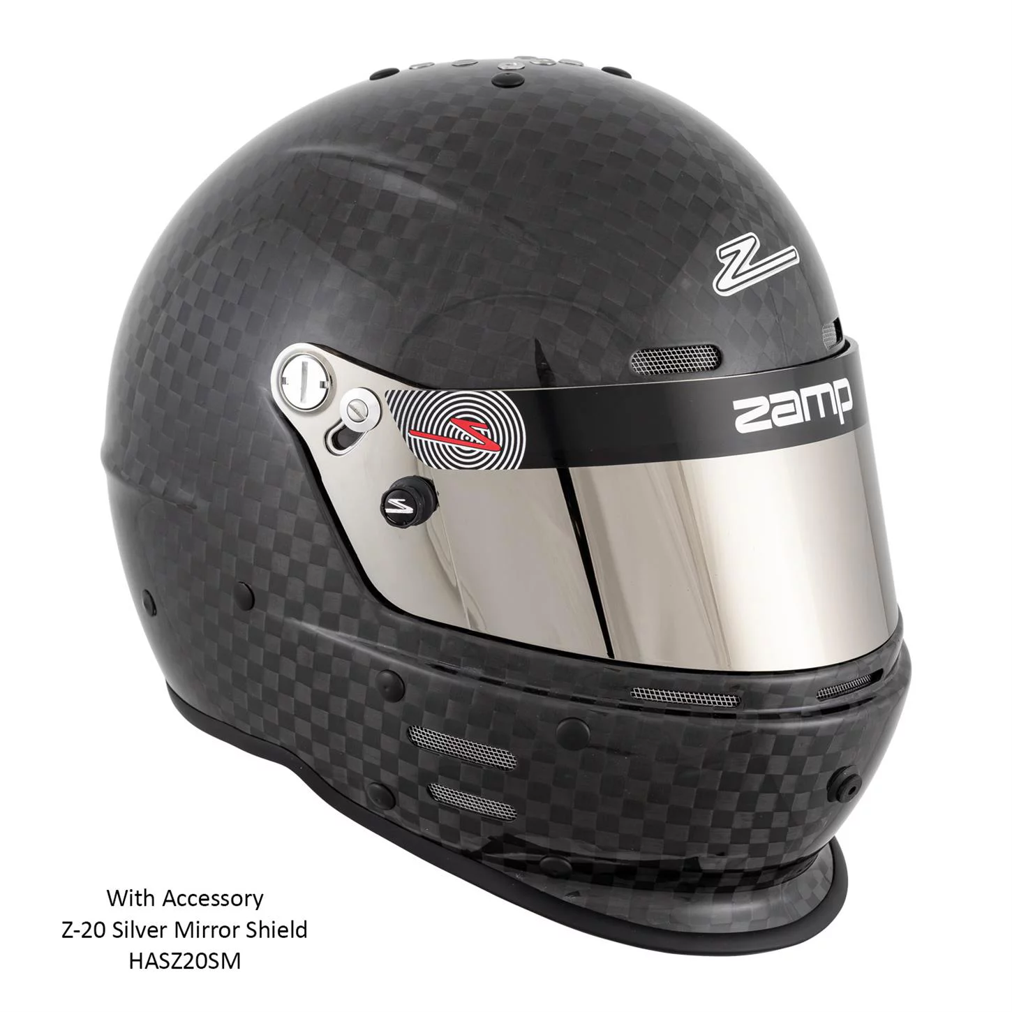 Zamp RZ-64C SA2020 Helmet, Carbon, Large 60CM