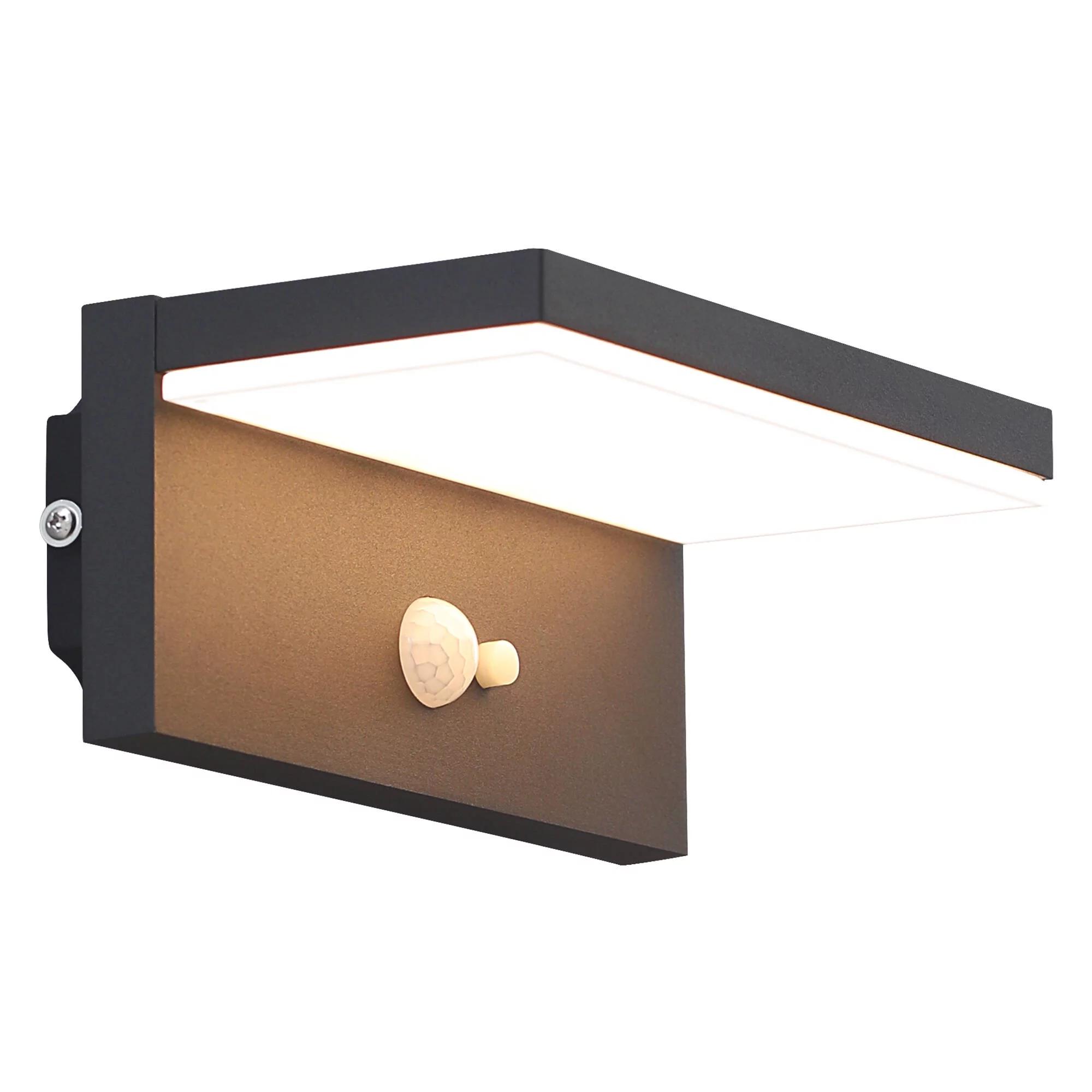 Inowel Outdoor Solar Lights Motion Sensor Porch Lights,IP54 Waterproof LED Wall Mount Exterior Light Fixture for Porch Patio Garage House